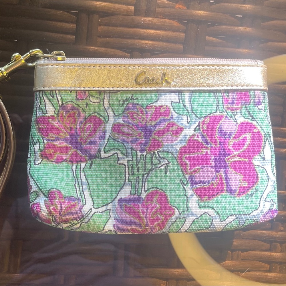 COACH wristlet